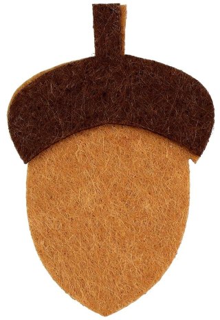 Ozdoba filcowa Craft-Fun Series Żołędzie Titanum (EA974)
