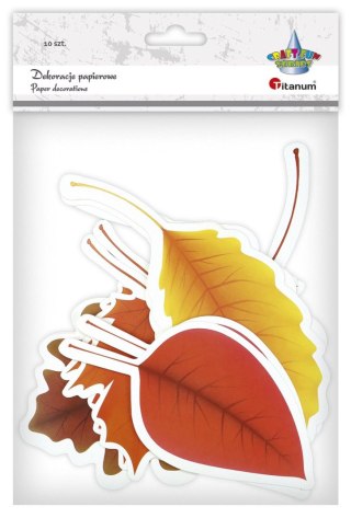 Ozdoba papierowa Craft-Fun Series Liście Titanum (DIY-E-24 (36))
