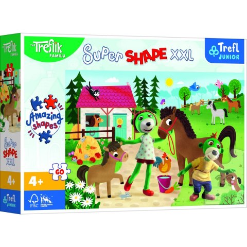 Puzzle Trefliki XL Trefliki w stadninie koni Trefl (50031)