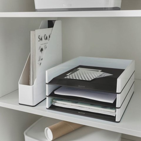 Szuflada na dokumenty WOW DUAL czarna plastik Leitz (53611095)