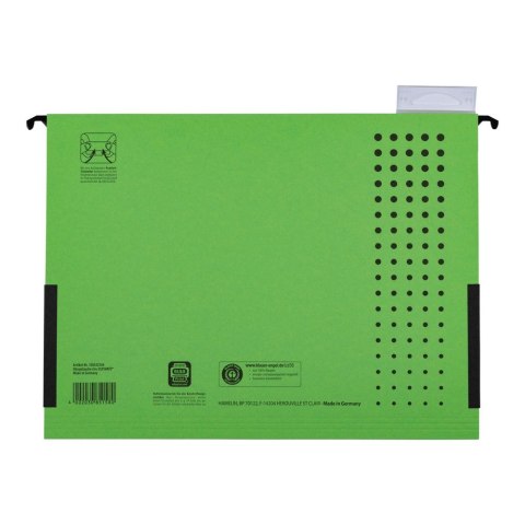 Teczka zawieszkowa Chic Ultimate A4 zielony karton 230g Elba (100552104)