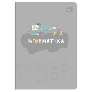 Zeszyt tematyczny A5 60k. 70g krata Interdruk (ZE60#INFFSC)