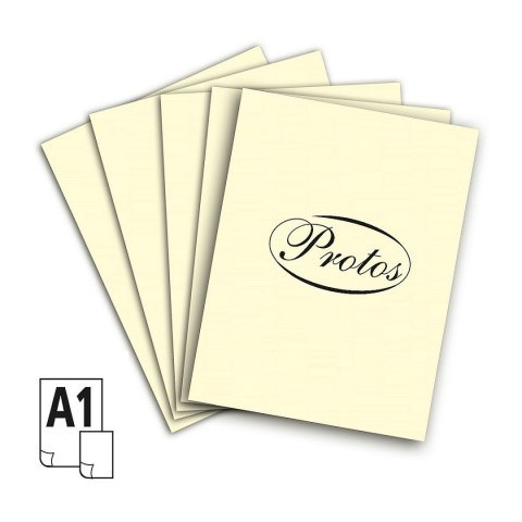 Brystol A1 kremowy 160-180g 20k [mm:] 610x860 Protos