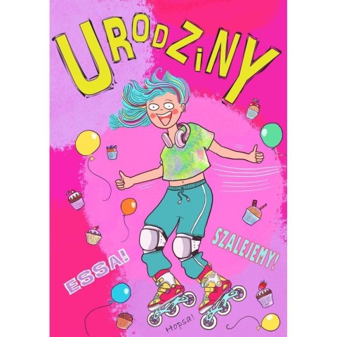 Kartka składana Karnet A5 ROLKI A5 Henry (5905701481194)