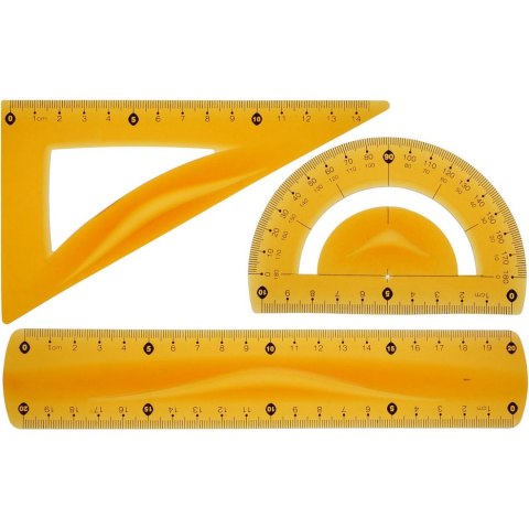 Komplet geometryczny 3 el. Tetis (BL010-PK)