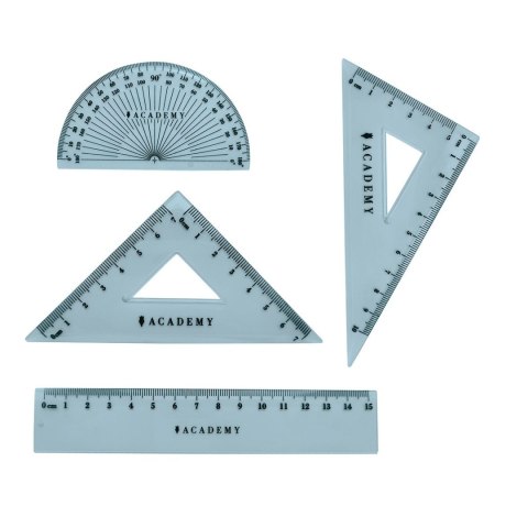 Komplet geometryczny Academy 15 elemantów 4 el. Academy