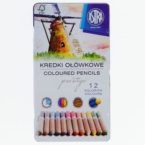 Kredki ołówkowe 12 kol. Astra (312117001)