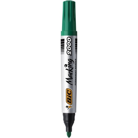 Marker permanentny Marking 2000 wkład zielony 1,5mm okrągła końcówka Bic (8209123)