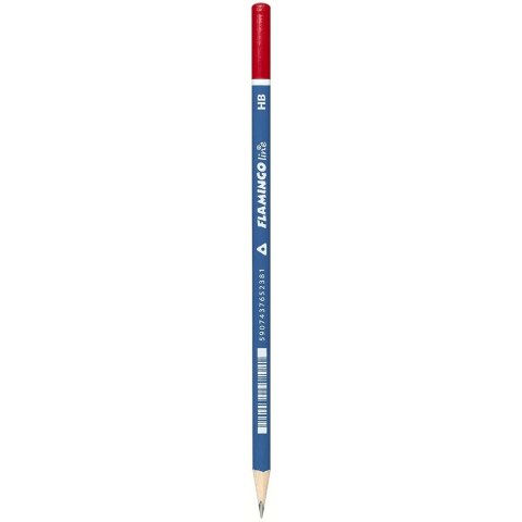 Ołówki techniczne Comfort Grip Flamingo line trójkątne HB 12 szt.