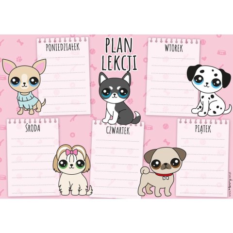 Plan lekcji Pieski Henry (5907465668835)