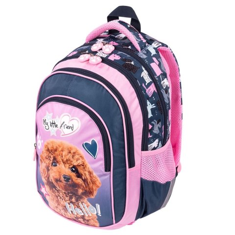 Plecak MLF HELLO DOG 4 KOMORY St.Majewski (bpl-58)