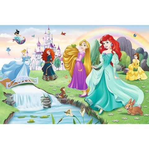 Puzzle Księżniczki Poznaj Księżniczki 60 el. Trefl (17361)