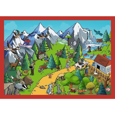 Puzzle Trefliki Podróże Trefl (34675)