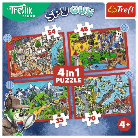 Puzzle Trefliki Podróże Trefl (34675)