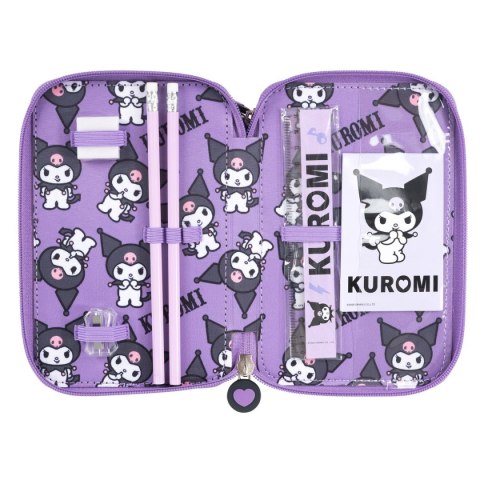 Saszetka KUROMI Violet potrójny fiolet St.Majewski