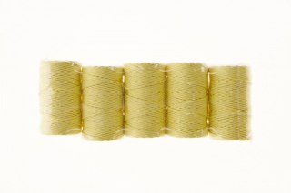 Sznurek ozdobny, pastel żółty 50m Tierra