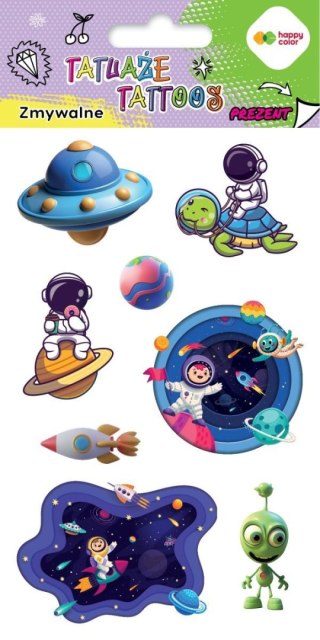 Tatuaż zmywalny COSMOS Happy Color (HA 4261 1020-KP01)