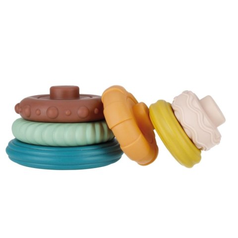 Układanka piramidka pastelowa Bam Bam (500692)