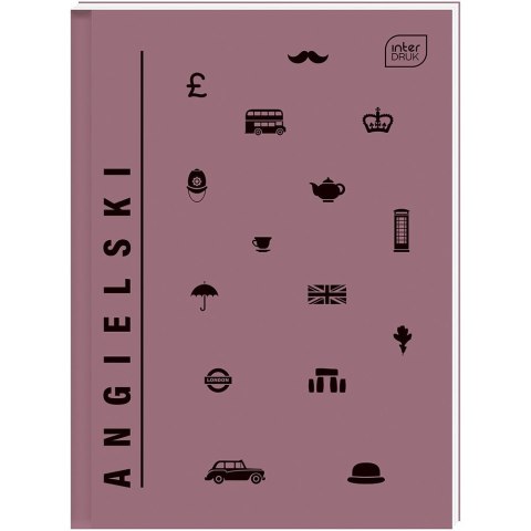 Brulion tematyczny A5/80 k 5902277332370 A5 80k. 70g krata Interdruk (JĘZYK ANGIELSKI)