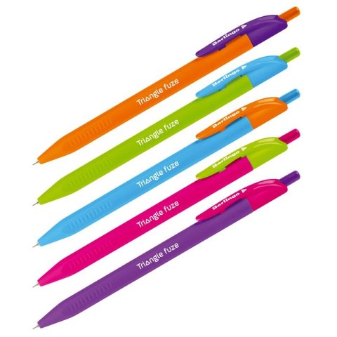 Długopis Triangle Fuze RT wkład niebieski 0,7mm Berlingo (277580)