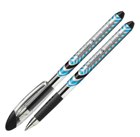 Długopis żelowy Slider Basic wkład czarny 1,0mm Schneider (SR151101)