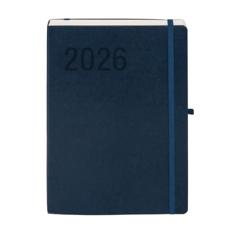 Kalendarz książkowy (terminarz) 2026 IMPRESJA DNS B5 Antra (granat)