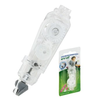 Korektor w taśmie (myszka) 5x6 [mm*m] Oval (QRM-506)