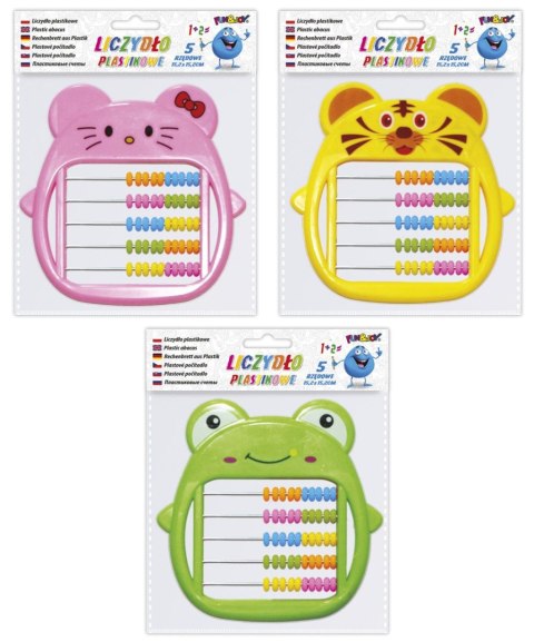 Liczydło plastikowe małe zwierzątko