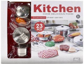 Naczynia zestaw garnków metalowych Artyk (177088)