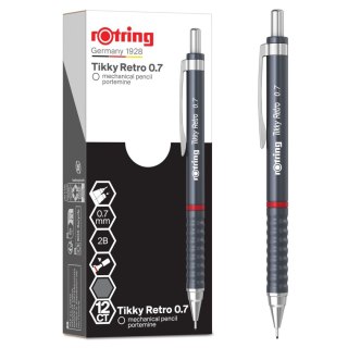 Ołówek automatyczny TIKKY RETROgreyMP 0,7 0,7mm Rotring (2202570)