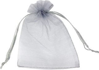 Organza Craft-Fun Series Woreczki z organzy szare Titanum (25BJ033127-4)