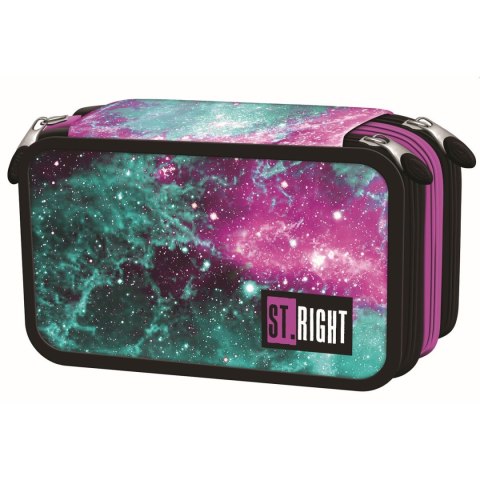 Piórnik NEBULA POTRÓJNY 5903235665790 St.right (Z WYPOSAŻENIEM)