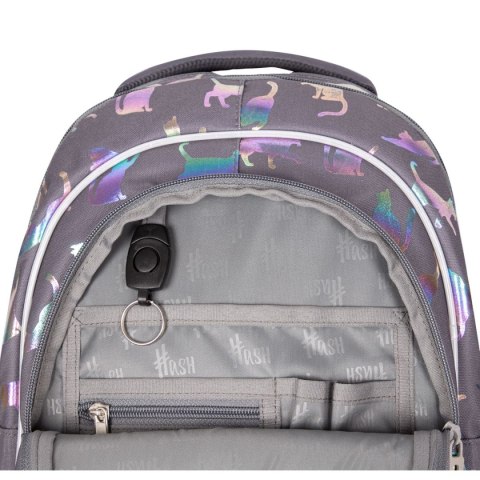 Plecak Holo effect ultraviolet cats Head (502022130)