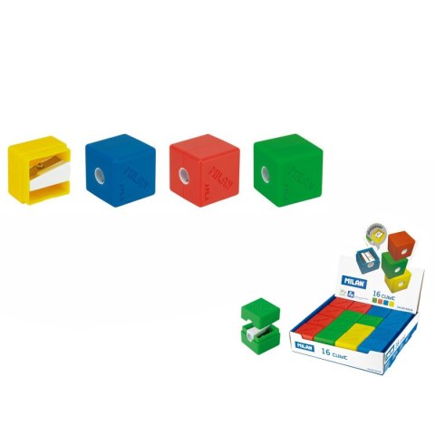 Temperówka Cubic mix plastik Milan (20154216)