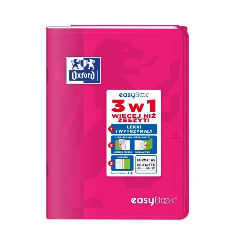 Zeszyt EASYBOOK A5 60k. 90g linia Oxford (400146694)
