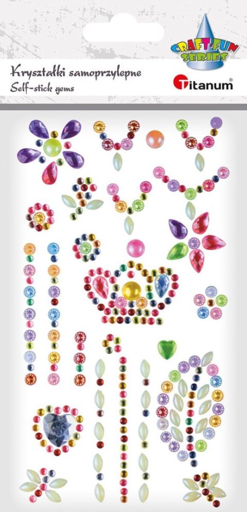 Kryształki Craft-Fun Series samoprzylepne biżuteria Titanum (21XZ1216-3)