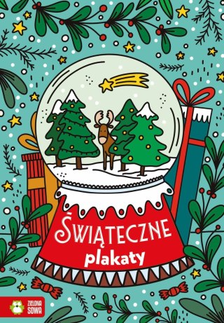 Książka dla dzieci Świąteczne plakaty Aksjomat