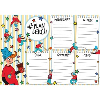 Plan lekcji CHŁOPAK Henry (5907465668927)