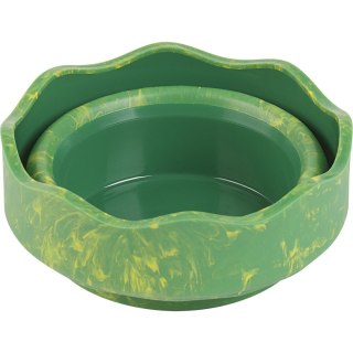 Pojemnik na wodę clic&go marble zielono żółty Faber Castell (181528 FC)