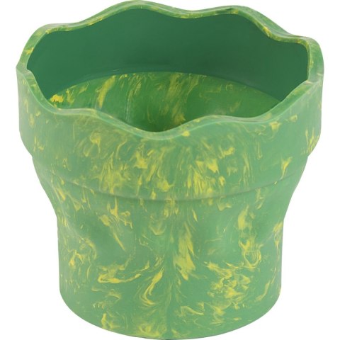 Pojemnik na wodę clic&go marble zielono żółty Faber Castell (181528 FC)