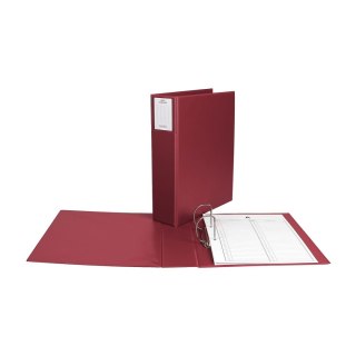 Segregator ringowy A4 65mm bordowy Biurfol (TD-16-07)