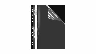 Skoroszyt ECOnomy A4 czarny polipropylen PP Biurfol (STP-02-05)