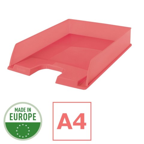 Szuflada na dokumenty Colour Breeze koralowy plastik Esselte (628453)