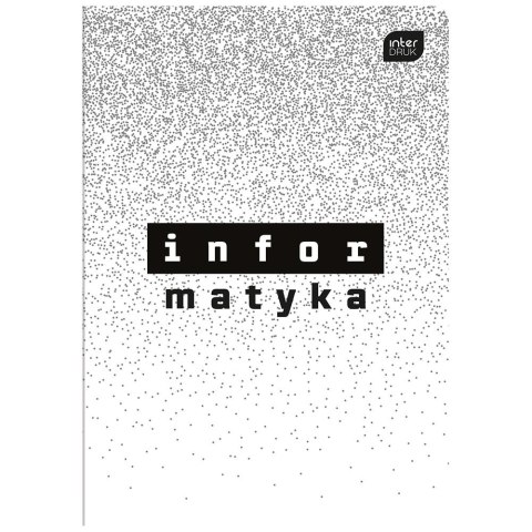 Zeszyt tematyczny INFORMATYKA A5 60k. krata Interdruk (ZE60INF#)