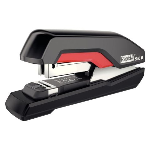 Zszywacz Supreme S50 czarno-czerwony 50k (5000544) Rapid