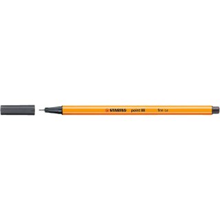 Cienkopis POINT wkład szary zimny 0,4mm 1kol. Stabilo (88/97)