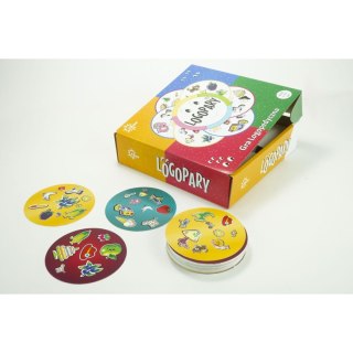 Gra edukacyjna logo-party Abino
