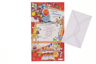 Kartka składana ślub ręcznie zdobiona Panorama