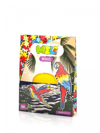 Klocki plastikowe Minis Birds 2w1 500 el. Meli (50339)