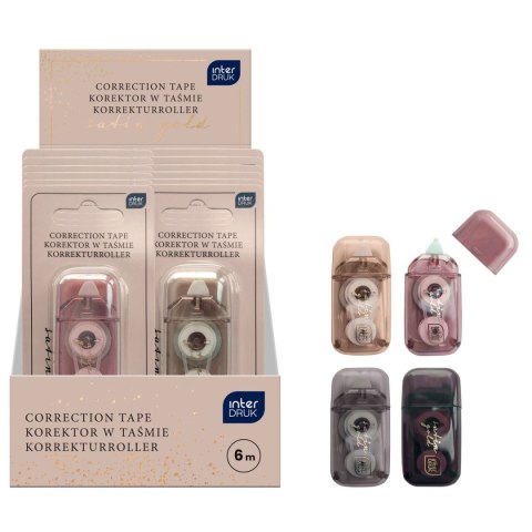 Korektor w taśmie (myszka) Satin Gold mini6 [mm*m] Bebe (6 m)